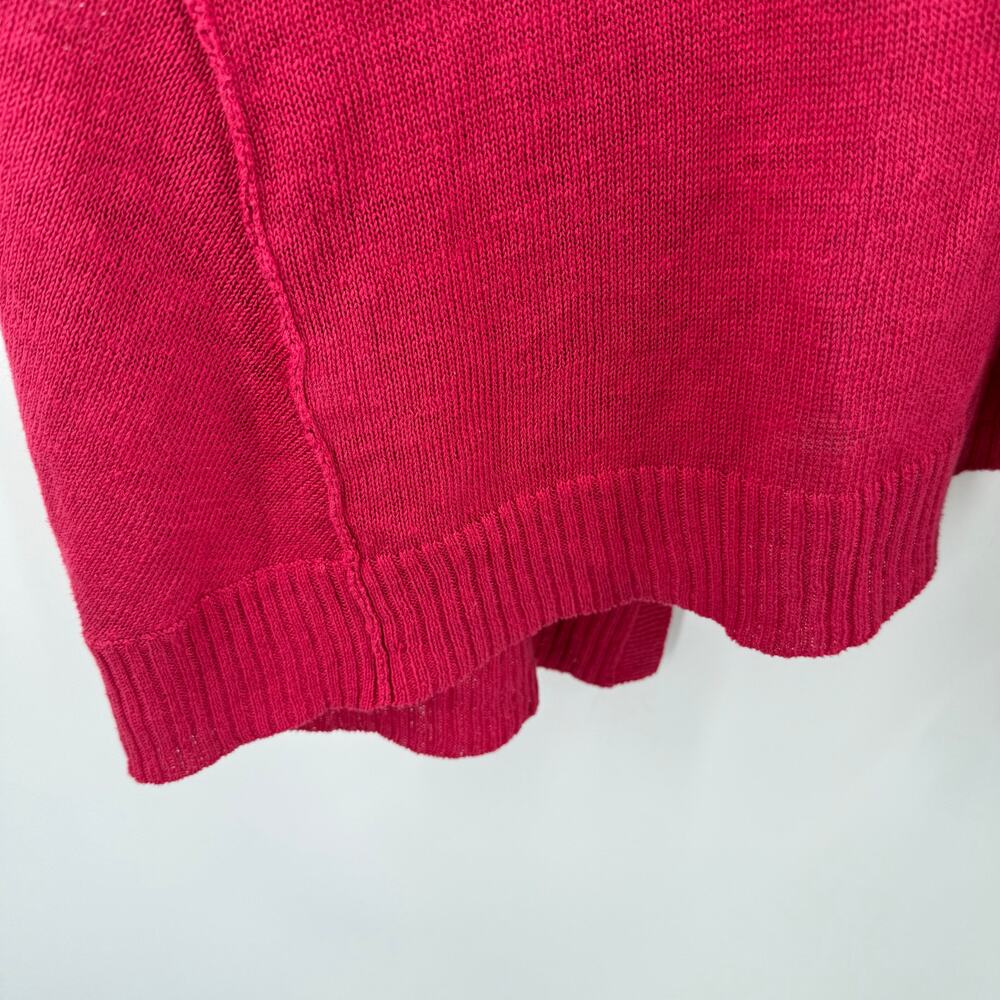 Eileen Fisher Cardigan Women's 1X NEW 100% linen knit cascade plus curvy NWOT - Picture 12 of 15
